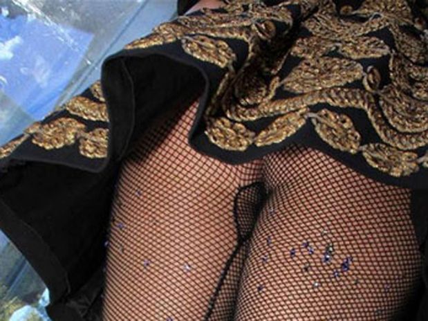 Toma fan foto a Lady Gaga sin ropa interior