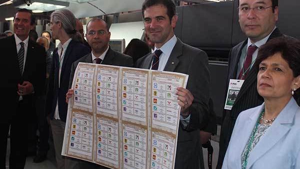 Inicia INE impresión de boletas para la elección del 7 de junio
