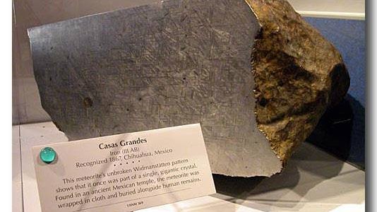 El misterio del meteorito metálico de Casas Grandes