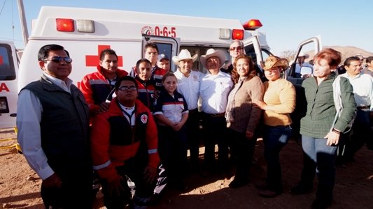 Dona Municipio ambulancias para zonas rurales