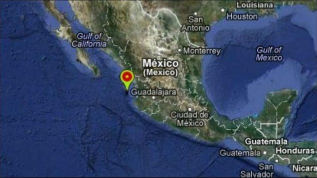 Ocurrió un sismo de 5.8 grados en Puerto Vallarta