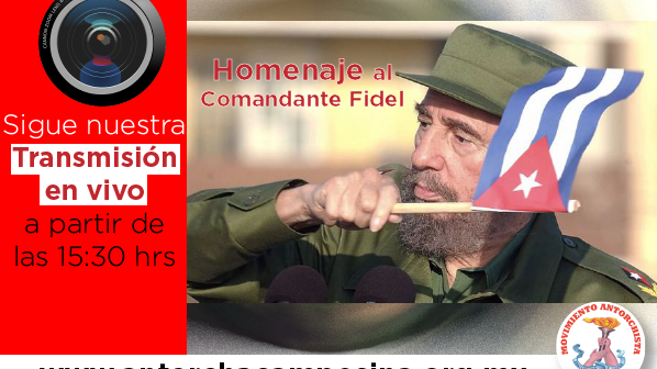 Transmitirán en vivo homenaje a Fidel Castro 