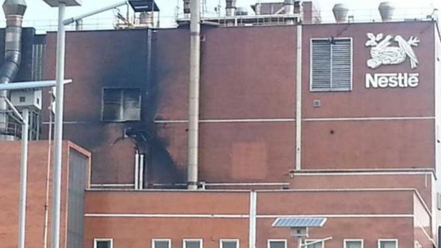 Reportan explosión en Planta de Nestlé en Toluca