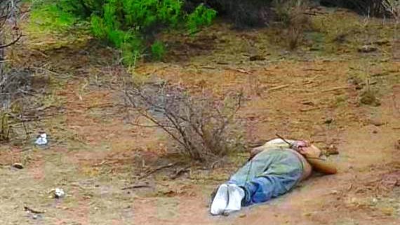 Encuentran un ejecutado en brecha cerca de Chihuahua