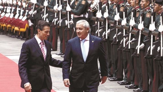 México y Guatemala firman acuerdos bilaterales