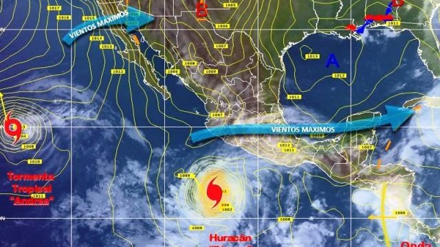 Huracán Blanca trae lluvias a Chihuahua el fin de semana