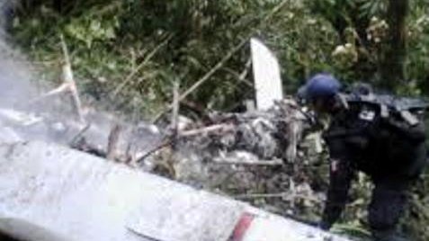 Se desplomó un helicóptero de Telmex en Oaxaca, con 4 personas a bordo