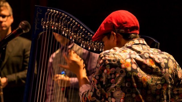 Edmar Castañeda, el virtuoso del arpa, cierra con broche de oro el Festival de jazz