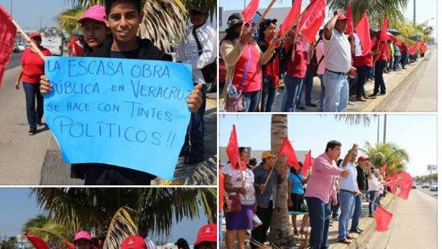 Antorcha anuncia protestas simultáneas en todo Veracruz