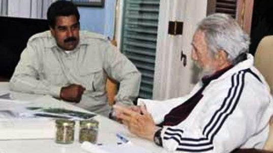 Fidel Castro se solidariza con Venezuela