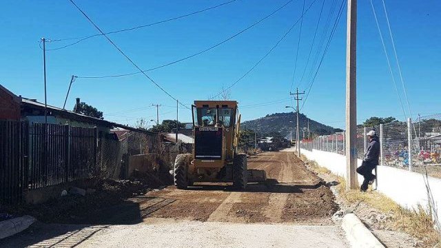 Por concluir, pavimentaciones en San Juanito gestionadas por Antorcha