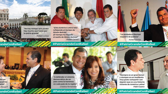 Tuitazo latinoamericano en apoyo al Gobierno de Ecuador