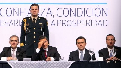 Cara a cara, Coparmex reclama a Peña Nieto la inseguridad en México