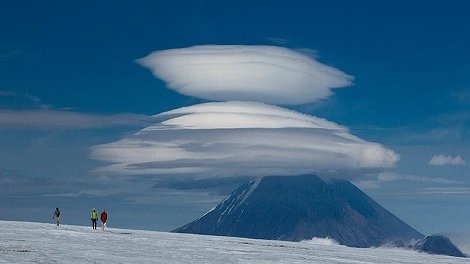 Fotógrafo ruso capta raro fenómeno de nubes