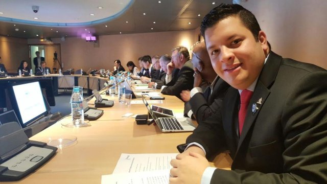 Participa Amín Anchondo en la Reunión Anual de la OCDE