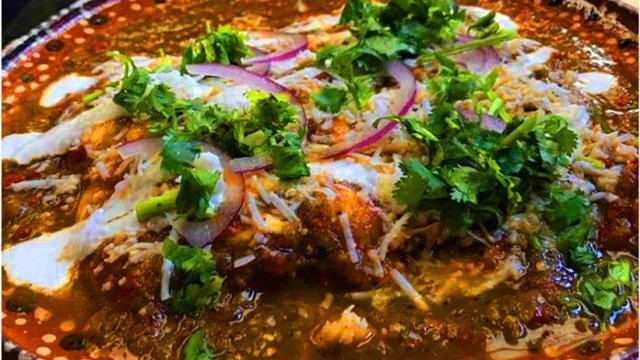 El nuevo invento chilango: ¡las enchiladas sin tortilla!