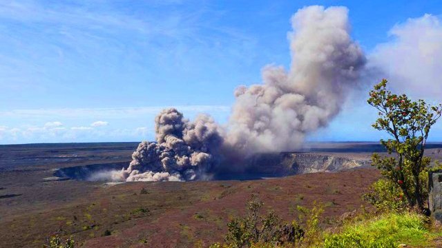 Volcán Kilauea en Hawai produjo una nueva fisura en sus inmediaciones