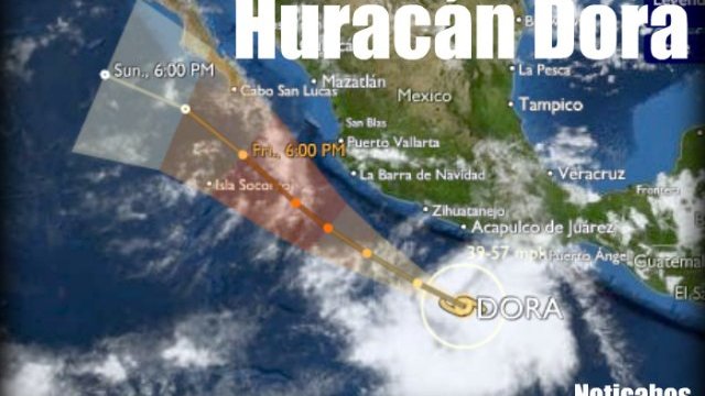 Huracán Dora traerá fuertes lluvias a Chihuahua