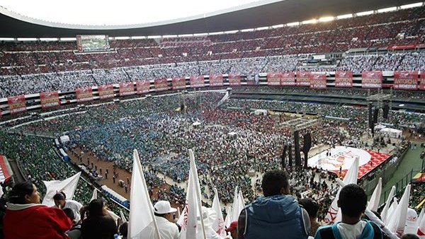 Antorcha reunió a 950 mil mexicanos para festejar 40 Aniversario