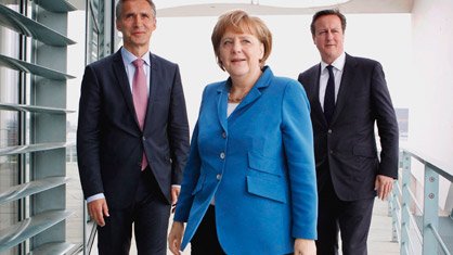 Merkel dice que está “lista” para intervenir en apoyo de la eurozona