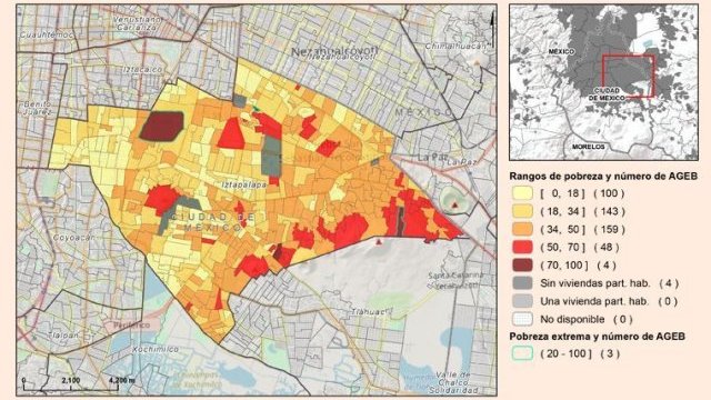 Coneval lanza herramienta para visualizar la pobreza urbana mediante Google Earth