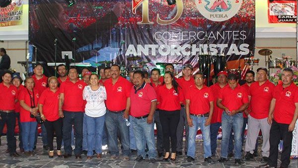 15 años de lucha y progreso de comerciantes organizados en Antorcha 