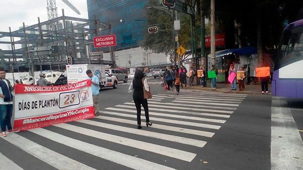Mancera no cumple y reprime; 24 días de protestas en la Ciudad de México 