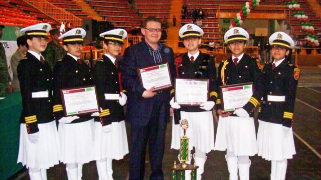 Secundaria de Juárez ganó concurso estatal de escoltas
