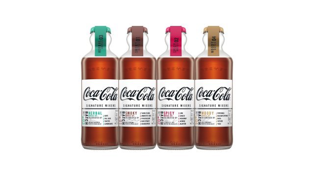 Coca-Cola lanzó una línea especial para mezclar con alcohol