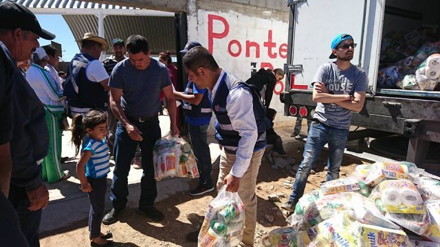 Arranca, entrega de apoyos alimentarios para antorchistas en Chihuahua