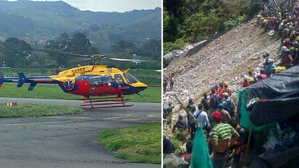 Tragedia en Antioquia, Colombia, por alud de tierra