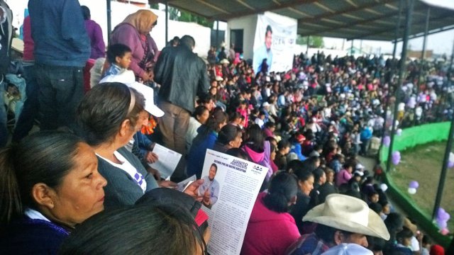 Cierra campaña candidato a la alcaldía de Bocoyna en Sisoguichi y San Juanito