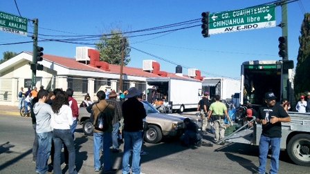 Asaltan a balazos un local comercial de Colonia Anáhuac, Chihuahua