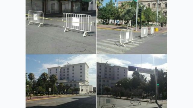 Cerraron 20 calles alrededor de la Plaza Hidalgo por el Grito