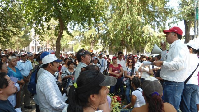 En Chihuahua, los antorchistas no son políticos de temporada