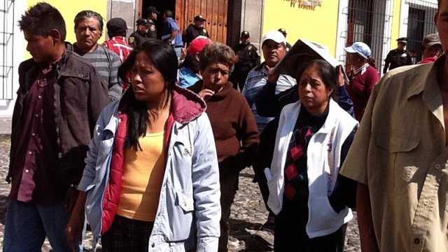 Policía de Tlaxcala invade Puebla y reprime a colonos
