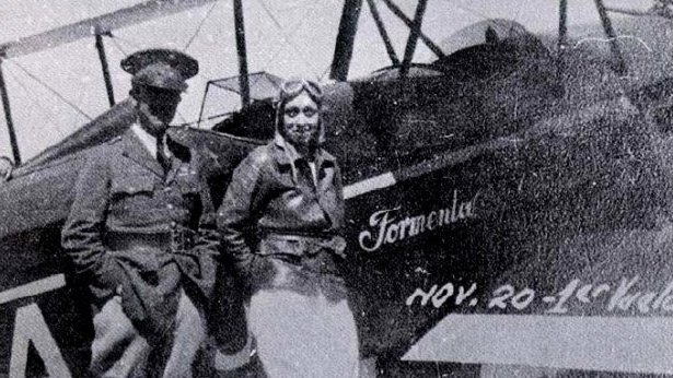 Fue chihuahuense, la primera mujer aviadora