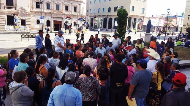 Reclaman atención de autoridades municipales, antorchistas de Chihuahua