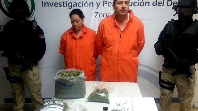 Presentan a detenidos en narcolaboratorio
