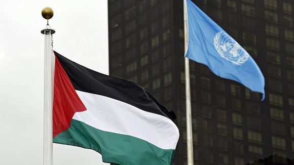 Izan bandera de Palestina por vez primera en la ONU
