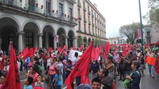 Antorcha exige obras y servicios para el pueblo de Veracruz