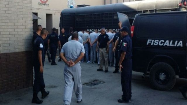 Trasladan 71 presos de Aquiles Serdán al Cereso Estatal N. 3 de Juárez