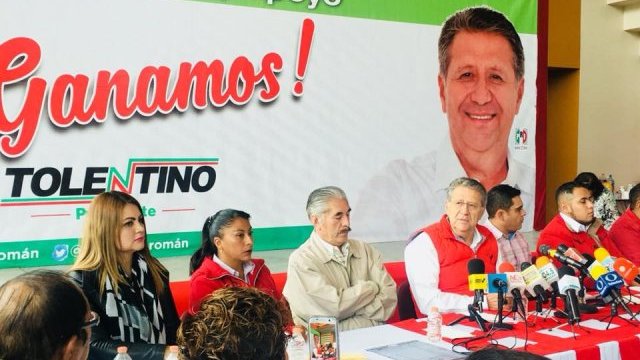 Exigimos respeto a los resultados electorales: Jesús Tolentino Román