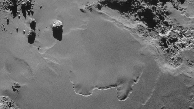 Dan a conocer imágenes del sitio de aterrizaje en el cometa