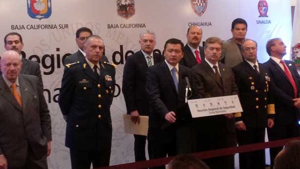 Participó César Duarte en reunión de Seguridad en Mexicali