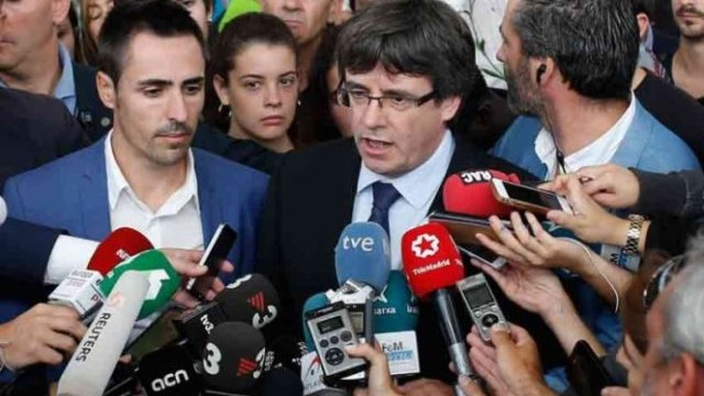 Puigdemont declarará la independencia de Cataluña si gana hoy el 