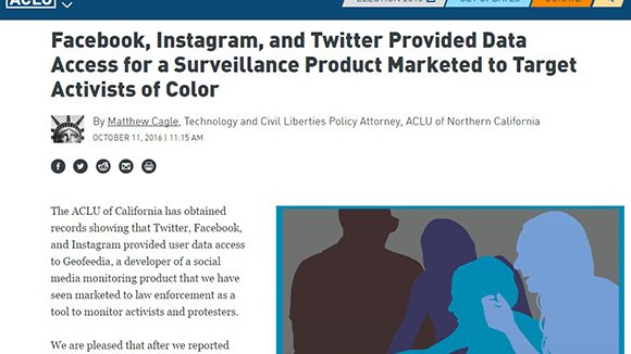 Policía de EEUU usó datos de Facebook y Twitter para rastrear a manifestantes