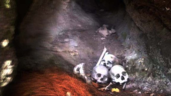 Hallan tres cráneos y restos humanos en Bocoyna