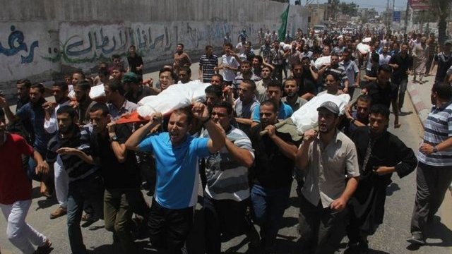 Cobraron ya 126 muertos, bombardeos de Israel sobre Palestina