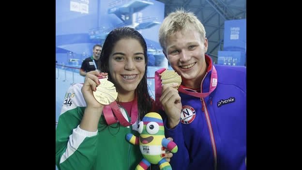 Clavadista mexicana obtiene medalla de oro en Nanjing